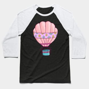 Air Balloon in The Skies Baseball T-Shirt